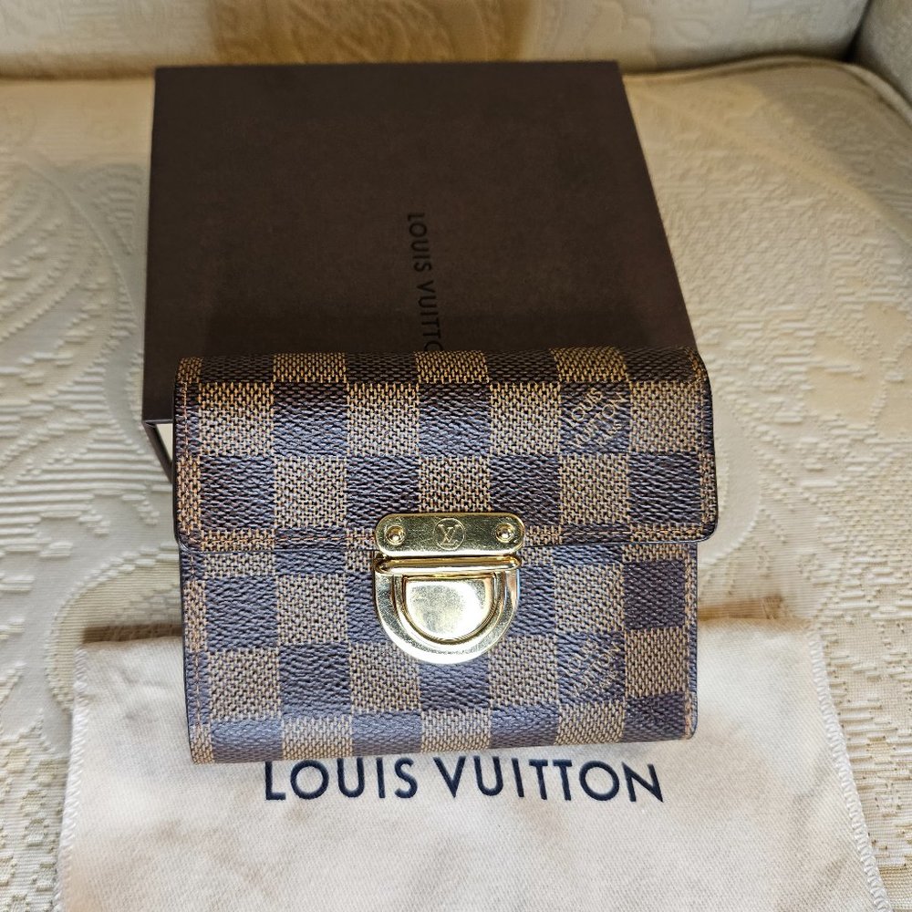 LV compact wallet